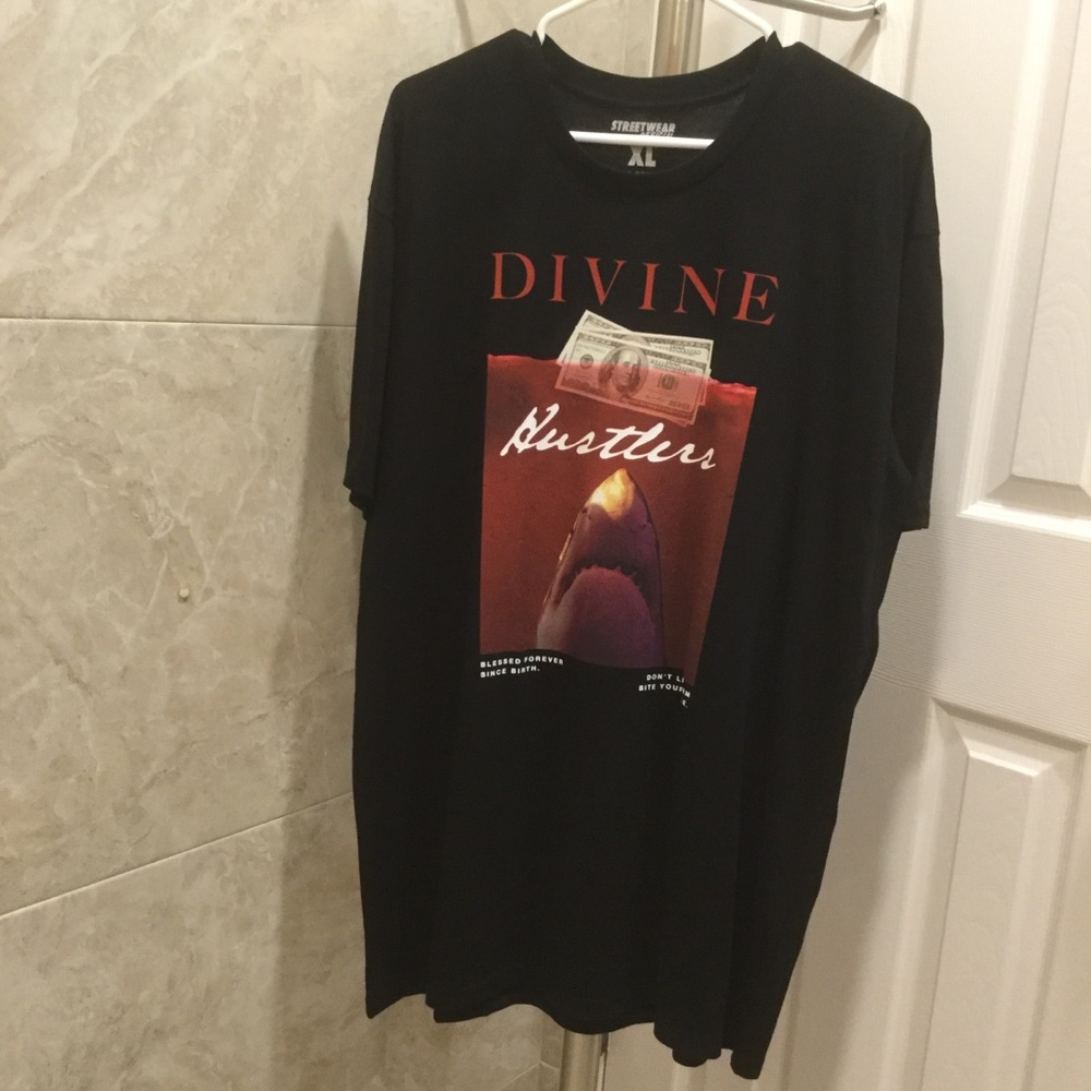 Street Wear Official Divine Hustler T-shir…